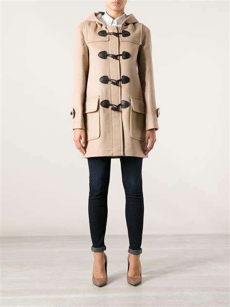 burberry straight fit duffle coat|Burberry duffle coat sale.